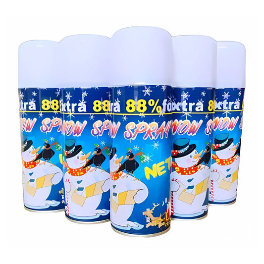 Nieve Espuma Spray 250 ml. 12 Unidades.